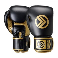 Sabre Boxing Glove-Boxing Gloves-Onward-BLACK/GOLD-8OZ-Onward