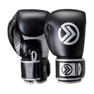 Sabre Boxing Glove-Boxing Gloves-Onward-BLACK/SILVER-16OZ-Onward